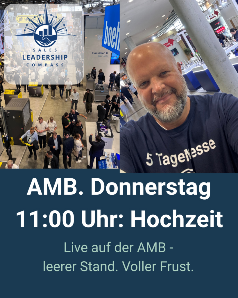 Leerer Stand, voller Frust – das Problem entsteht vor der Messe amb do hochzeit frust